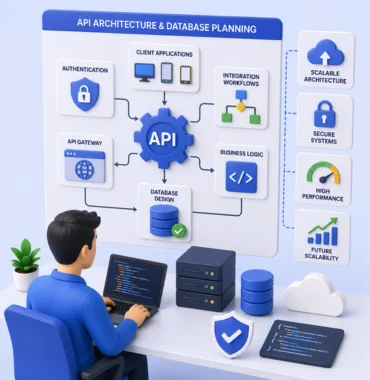 API architecture database system planning