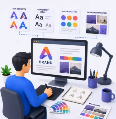 Creative logo concepts and brand identity ideas