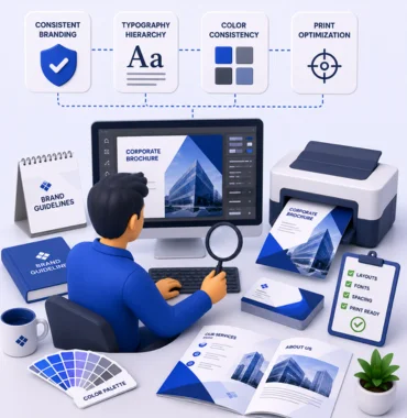 Corporate branding optimization and print consistency
