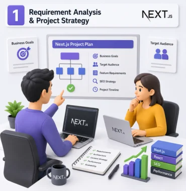 Next.js project requirement analysis frontend planning