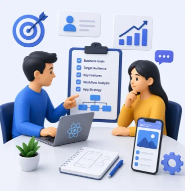 React Native app requirement analysis mobile application planning