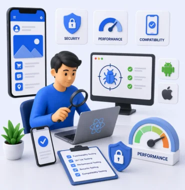 React Native app testing security optimization