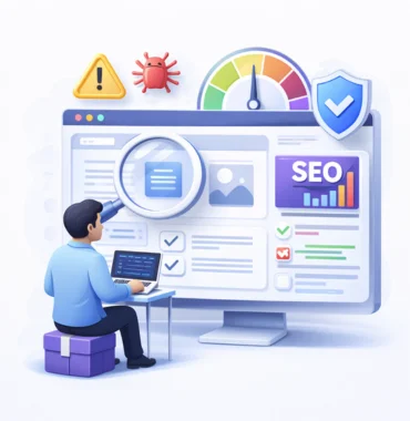 Website audit and analysis for redesign project