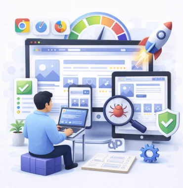 Website testing and performance optimization after redesign