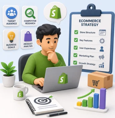 Shopify store planning ecommerce business requirement analysis