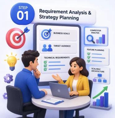 PHP web application requirement analysis and planning