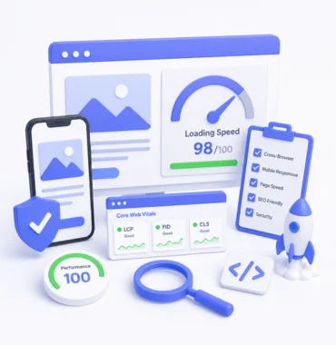 Responsive Website Testing and Core Web Vitals Optimization